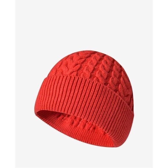 Red unisex knit winter hat - Picture 1 of 3